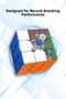 NexCube 3x3 مكعب السرعة الاحترافي - مكعب ذكاء بدون ملصقات يكسر الأرقام القياسية مكعب روبيك - 4