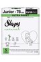 Natural Baby Diaper 5 No Junior 11-18 kg 78 Pieces - Ultra Package Natural Content Baby Diaper - 2