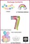 مجموعة احتفالات عيد الميلاد لعمر 7 سنوات من Rainbow Cloud Concept - 3