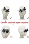 Close Viewing Repair Jeweler 4 Lens Magnifier Head-Mounted Magnifier for Detailed Work - 3