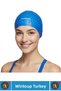 # Swimming Cap Water-Proof Flexible Soft Silicone Pool Sea Swimming Waterproof for the Ear Large Size Hair Cap - 3