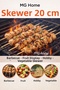 100 Pieces 20 cm Skewers Chicken Skewers 🔥   (Only the Bottle) Cookie Dizme Birthday Preparation Cake 🔥 Bamboo Skewer Trash Skewer Wooden