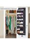Behind-The-Door Shoe Rack Organizer 8-Tier Hanging Shoe Organizer for Inside the Cabinet - 2