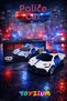 Police Car 360 Degree Rotating and Turning Toy Vehicle with Lights and Music - 5