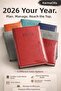 Premium Leather Look Agenda 14X20 cm – Hard Cover Executive Planner with 7 Color Options
