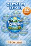 50 Pieces of Zamzam Tags - Gift Packaging Stickers for Hajj Umrah Kaaba