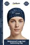 # Bone Long Hair Non-Slip Waterproof Leak-Proof Swimming Pool Sea Cap Elastic Cloth Swimming Hat - 3