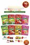 Popios Exploding Candy 16 Pieces Assorted Popping Candy Mouth-Popping Candy for School Distribution