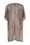 Leopard Printed Li Woven Midi Bat Sleeve Beach Kimono & Kaftan Tbess26Km00001 - 6