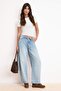 Mavi More Sustainable Düşük Bel Baggy Fit Tencel Karışımlı Barrel Jeans TWOSS26JE00193 - 2