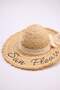 Straw Bow Detail Women's Hat Takss26Sp00008 - 4