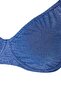 Non-Fading Glitter Indigo Tie-Up Plus Size Bikini Top Tbbss26Ct00006 - 6