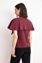 Bordo Regular/Normal Fit Short Sleeve Tok 100% Cotton Knitted T-Shirt Twoss26Ts00199 - 4