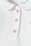 Baby Girl White Shorts Set - 5