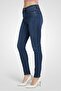 Women Skinny Fit Washed Stretchable Jeans, Blue - 3