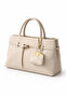 Elegant Cream Women's Charm Detailed Accessory Stylish Daily Hand& Shoulder Bag - 2