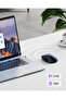 Ergonomic Contoured-Shape Design Wireless Mouse Blue - 5