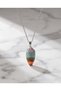 7 Chakra Energy Necklace Natural Stone Amethyst Agate Tiger's Eye Aventurine Lapis Lazuli Unisex Necklace