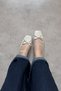 Women's Patent Leather Elastic Ballerina Shoes Fame - 3