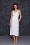 Ecru Striped Maternity Nightgown with Breastfeeding Feature Set of 2 - 5