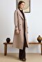 Epaulet Detailed Low Sleeve Water Repellent Unlined Trench Coat Vi̇zon 6827 - 5