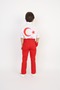 Boy's Short Sleeve Shirt Pants Strap Bow Tie Cravat - 6