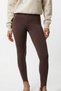 Brown Leg Detail Füzo Leggings - 3