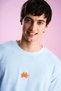 Crab Terry T-Shirt - Light Blue - 5