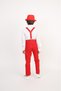 Boy's Shirt Pants Suspender Bow Tie Suit April 23 October Show Outfit Costume - 5