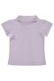 Floral Embroidered Basic T-Shirt for 6-18 Months - Lilac - 2