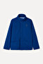 معطف واق من المطر للرجال باللون الأزرق مع غطاء رأس مطرز مخفي - 8