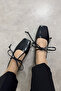 Women's Lace-Up Ballet Flats