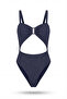 Sparkle low-cut swimsuit with accessories - 4
