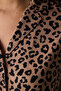 Pink Ent Aria Cotton Leopard Print Pyjamas Set Pajama Set - 3
