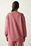 Rose Comfy Pink Modal Sweatshirt - 5