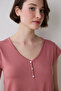 Mia Capri Dusty Rose Pyjama Set - 3