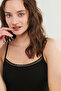 Black Modal Thin-strap Athlete Slip - 3