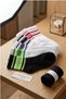 6 Pairs of Patterned Colorful Socks Colorful Unisex College Socks 6 Pieces - 6
