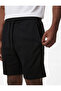 Relaxed Fit Pocketed Lace-Up Waist Sports Shorts - 2