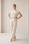 Vanilla Pocket Detailed, Patterned Wide-Leg Comfortable Cut Pants - 2