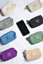 Krinkıl / Klinkır Waterproof 3 Zippered Ankle Strap Mini Wallet Makeup Clutch Bag Gray 1115Kb - 8