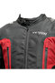 Motorcycle Jacket Air Racing 4 Seasons Biker Touring Jacket Black-Red - 4
