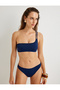 Bandeau Bikini Top One Shoulder Thin Strap - 3