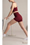 Seamless High Waist Twill Comfortable Stretchy Sports Short Shorts 9004 - 6