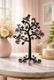 Bird Figured Necklace & Earring Organizer |   Stainless Steel Jewelry Hanger |   27 cm Stylish Jewelry Organizer