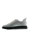 Men's Genuine Leather Casual Shoes - White Color - Lace-Up - Mrc25Ya-152-21030 - 3