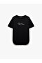 Modal Fabric Crew Neck Short Sleeve Printed Sports T-Shirt - 3