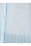 Textured 3/4 Balloon Sleeve Semi Sheer Shirt - 6