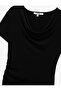 Round Neck Short Sleeve Midi Length Pencil Dress - 5