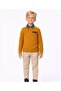 3-Piece Set Mustard Knitwear Sweat & Pants & Shirt Boys' Set - 4